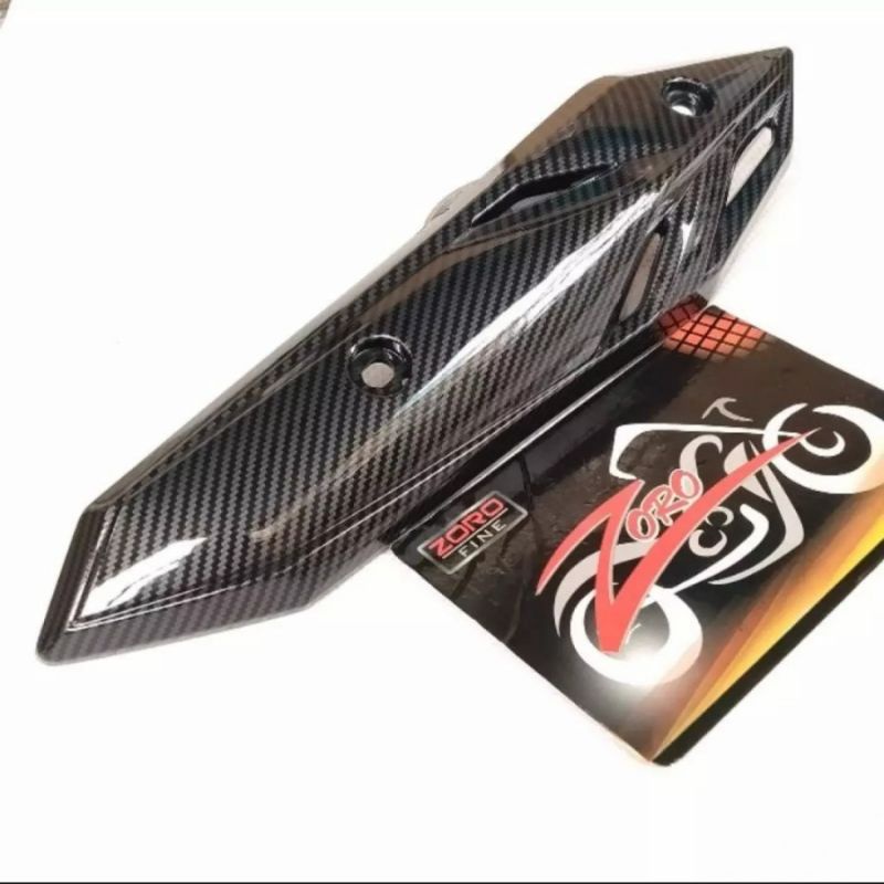 Cover knalpot beat deluxe beat street 2020 2021 carbon zoro