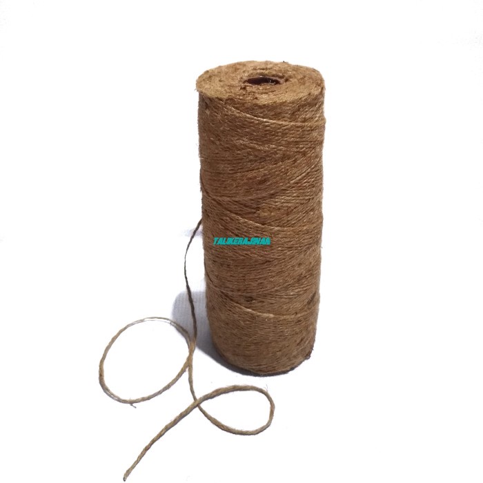 Tali Rami Goni Roll 25M - Tali Warna Natural 3MM - Tali Aesthetic