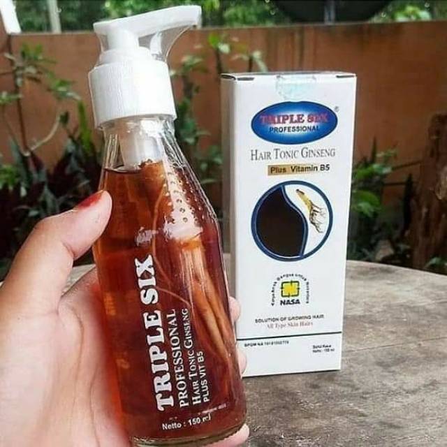 Penumbuh Rambut, TRIPLE SIX Hair Tonic Ginseng