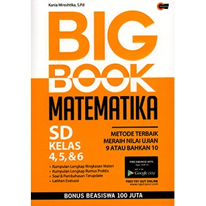 Big Book Matematika SD Kelas 4, 5, & 6