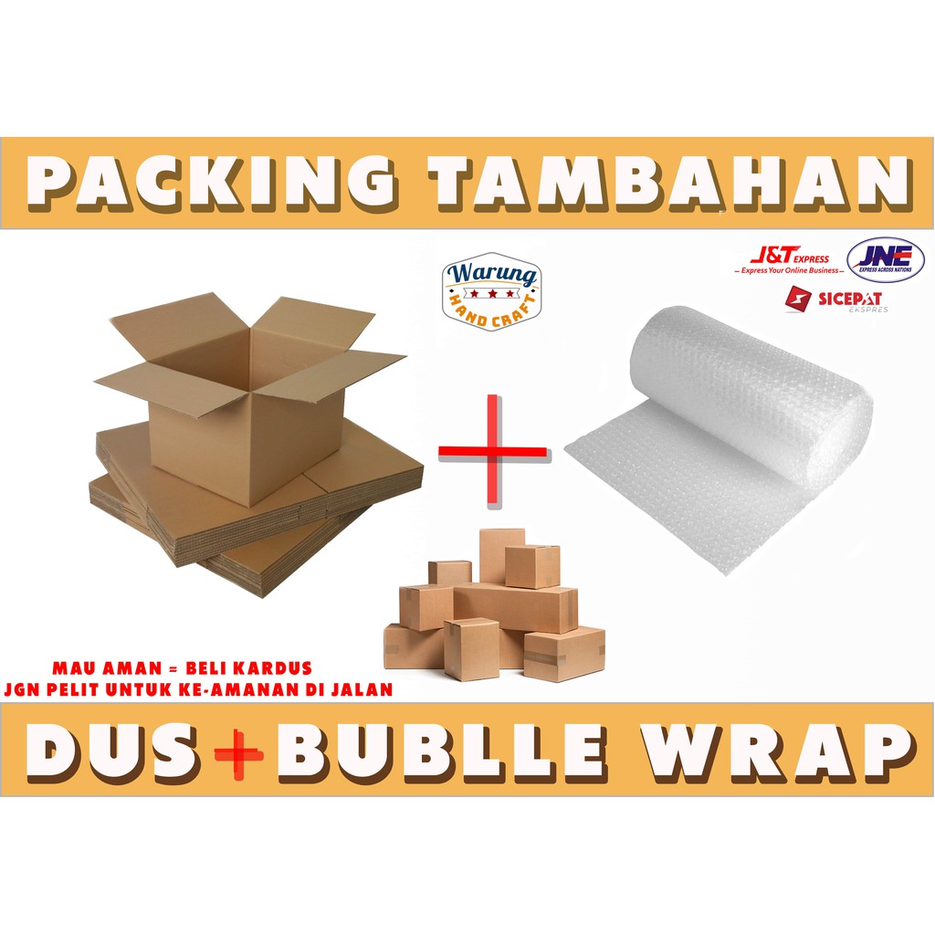 

Bubble WRAP dan Dus