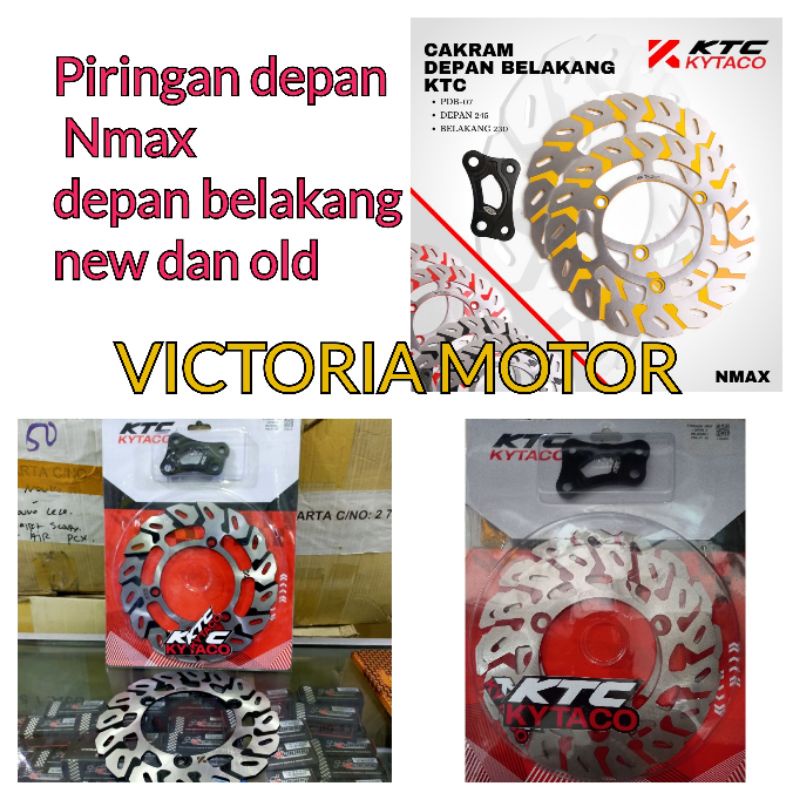 Piringan nmax depan belakang ktc kytaco PNB 07 original Nmax new Nmax old