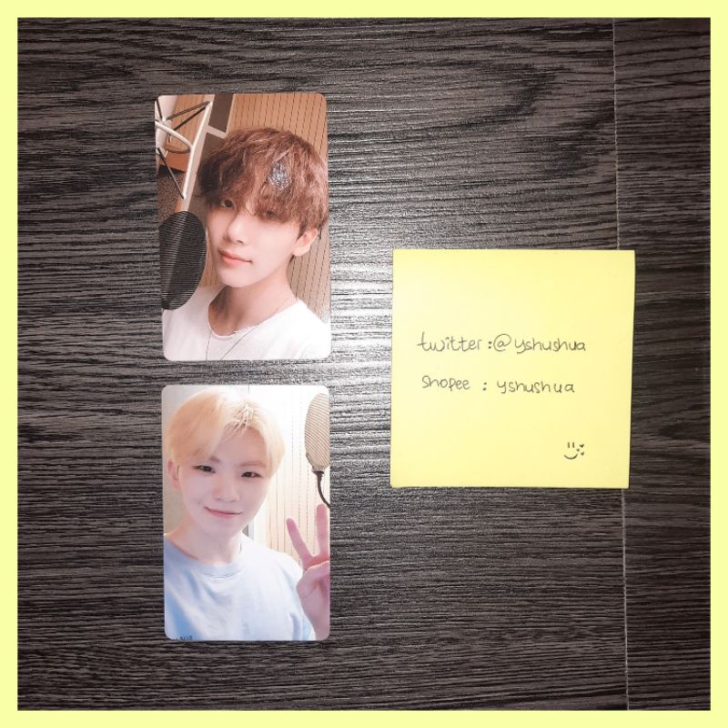 CLEARANCE SALE JEONGHAN WOOZI SEVENTEEN SEMICOLON PC PHOTOCARD
