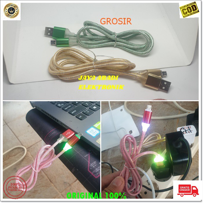 J254 3A KABEL DATA MICRO USB FAST CHARGING SUPER SPEED CHARGE CHARGER FLASH CAS CASAN FASTER QUICK UNIVERSAL ABEL DATA CAS LAMPU LED USB CHARGING QUICK CASAN MULTI FASTER UNIVERSAL MULTI TC VOOC BISA KE SEGALA GADGET YANG SUPPORT DENGAN USB MIKRO