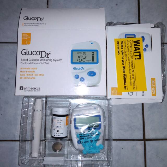 Alat Tes Gula Darah Gluco Dr + Strip