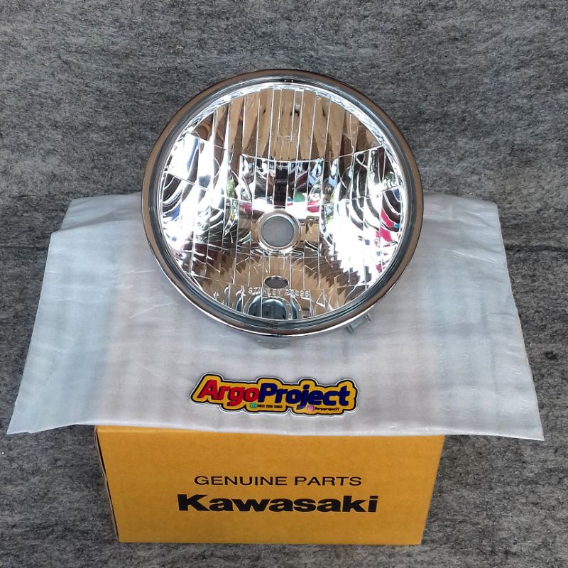 REFLEKTOR HEADLAMP LAMPU BULAT NINJA150 SS KISS