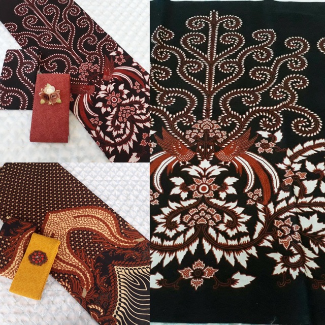 Kain Batik Pekalongan Sogan Termurah Kain Batik Seragam Nikahan Bahan Baju Batik White Snake Shopee Indonesia