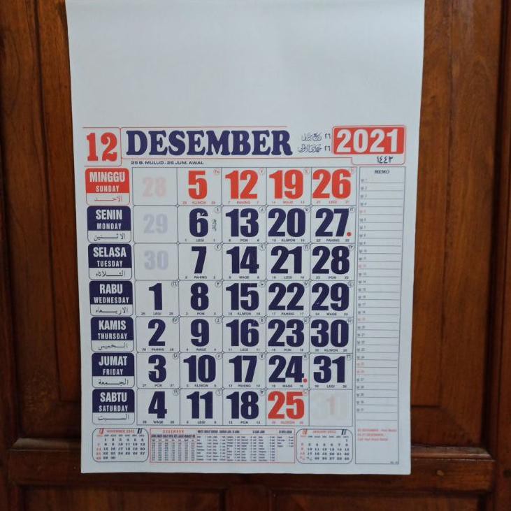 

Best Seller LHQAJ Kalender Bulanan Kalender Kerja Angka Besar Ukuran 38 x 12 cm 2021 P36 Terkini