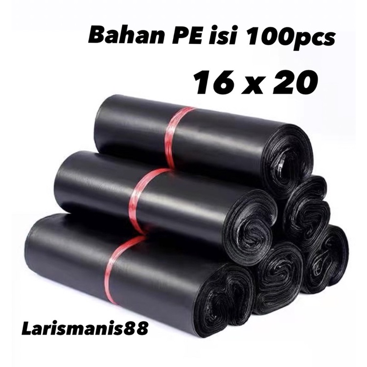 

Plastik Polymailer PE Tebal 16x20cm isi 100pcs Harga Pabrik