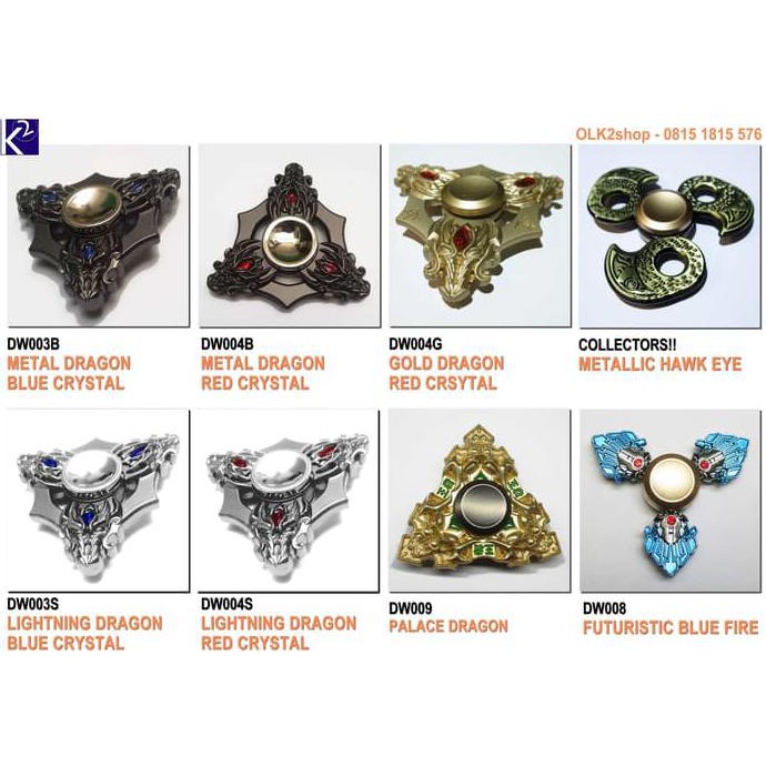 TERMUR@H PROMO SPINNER DRAGON NAGA WOLF SHURIKEN NINJA WARRIOR SPINER METAL