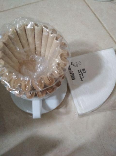 Suji Wave Dripper 155 White Solid