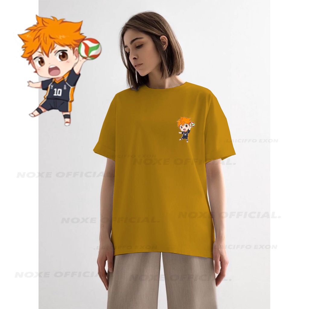 BAJU KAOS UNISEX MOTIF ANIME HINATA