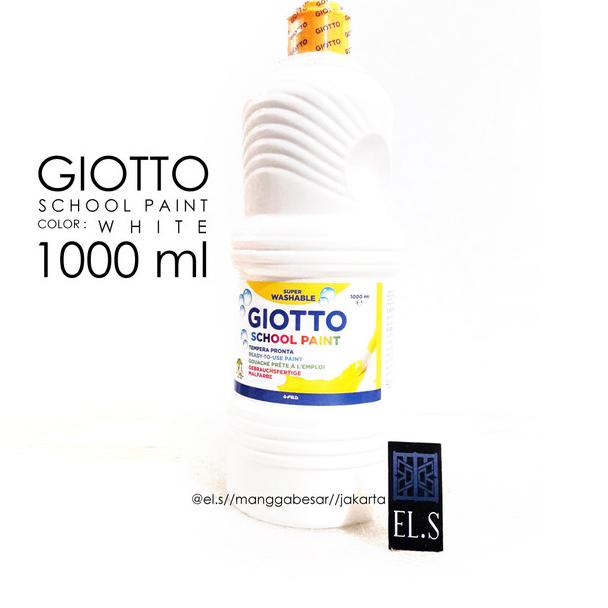 

Giotto School Paint White 1000 ml ( Cat ) ✬