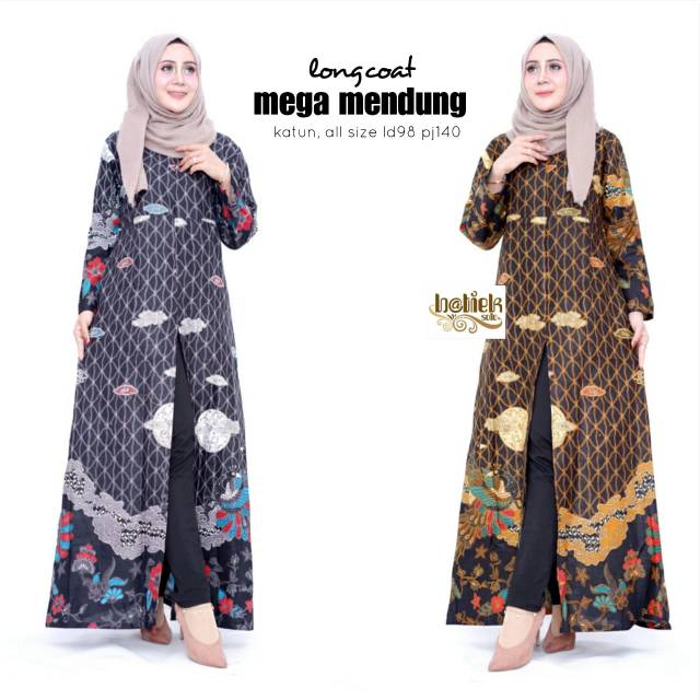 Long coat mega mendung