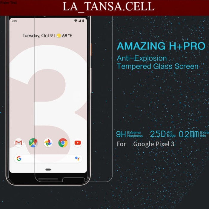 tempered glass nillkin H+ hplus pro Google Pixel 3