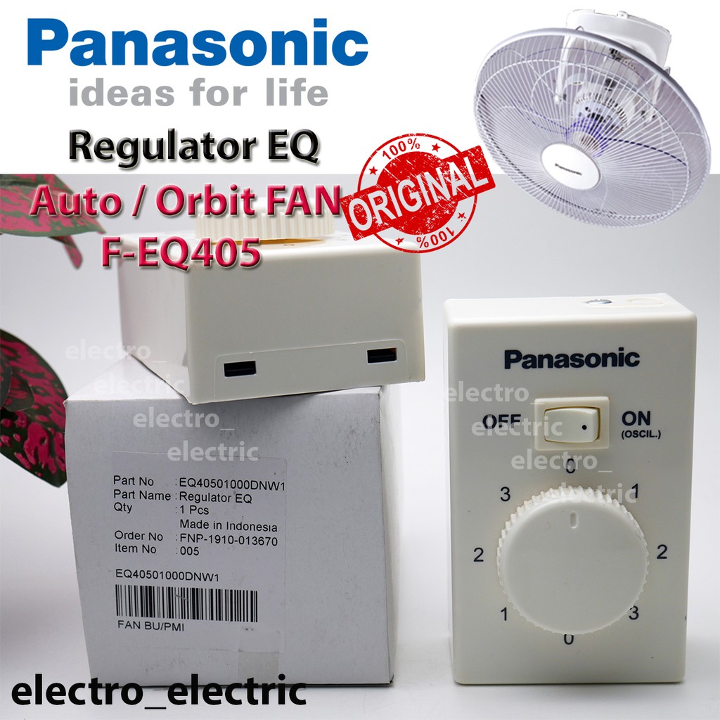 Regulator Auto Fan Orbit Fan Panasonic