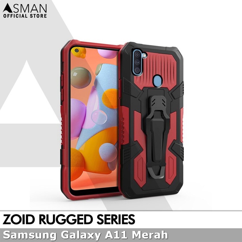 Asman Case Samsung Galaxy A11 Zoid Ruged Armor Premium