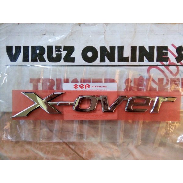 Kipuco Sparepart EMBLEM LOGO XOVER X-OVER SUZUKI SX4