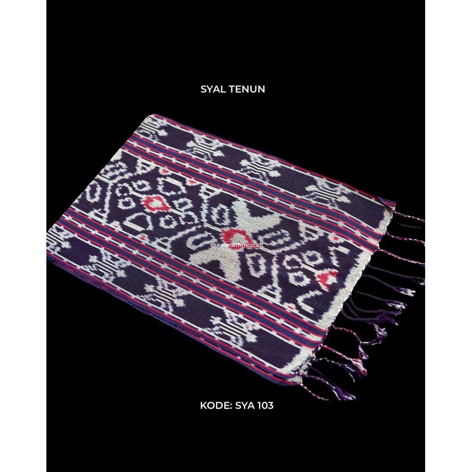 AEC Selendang Tenun Etnik Asmat-Sumba-Toraja-SYA103