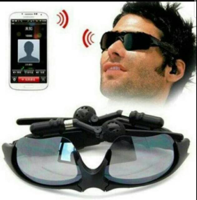 Kacamata bluetooth MP3 sunglasses wireless