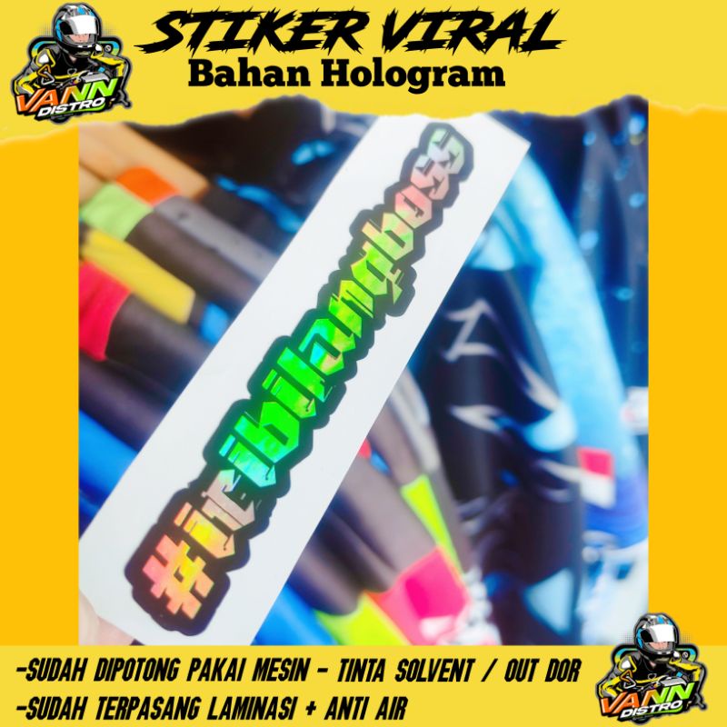 stiker IRI BILANG BOS