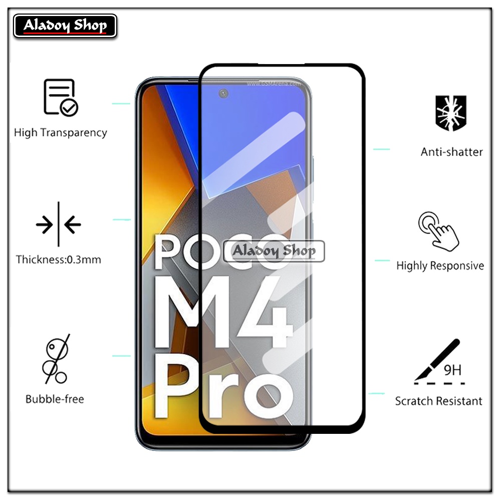 Tempered Glass Xiaomi Poco M4 Pro Anti Gores Layar Screen Protector