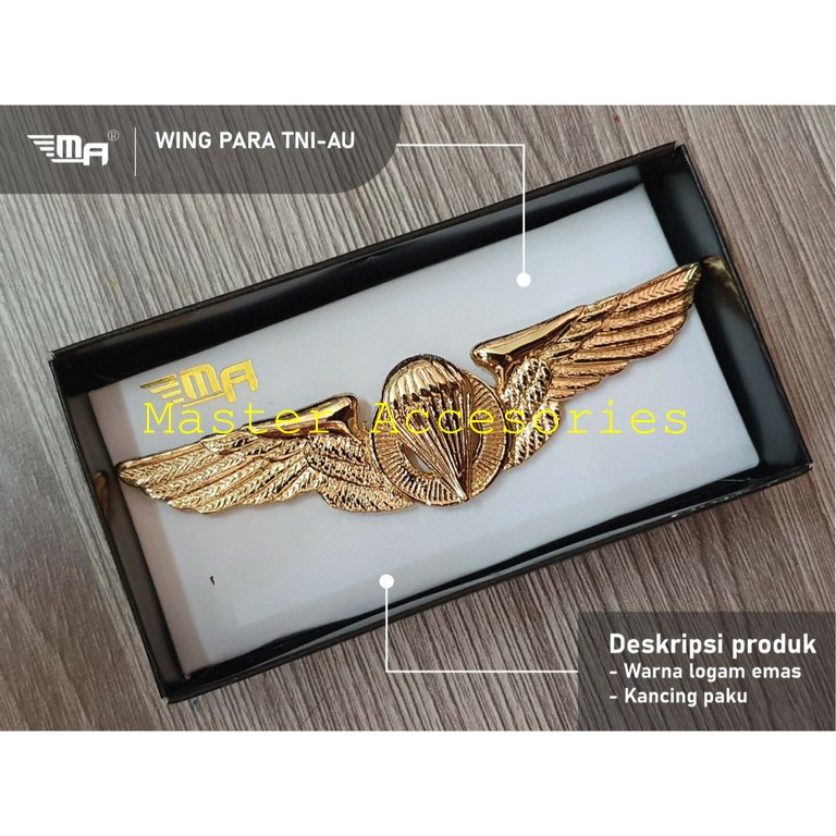 Wing brivet emblem Para AU TNI AU