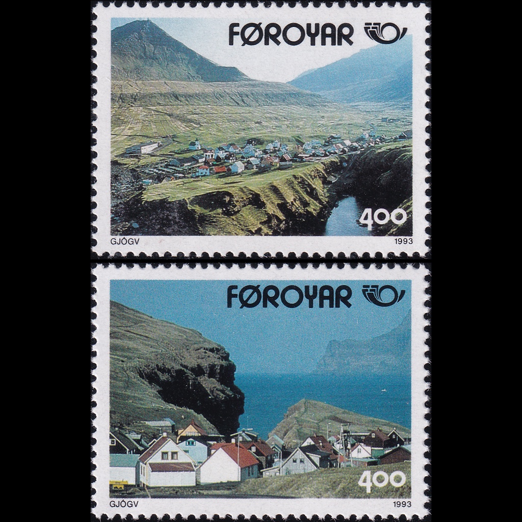

Prangko Faroe Islands 1993 - Northern Edition - Tourism