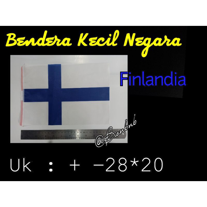 Bendera Finlandia bendera Piala dunia  ukuran Kecil Negara Finlandia bendera untuk aksesoris