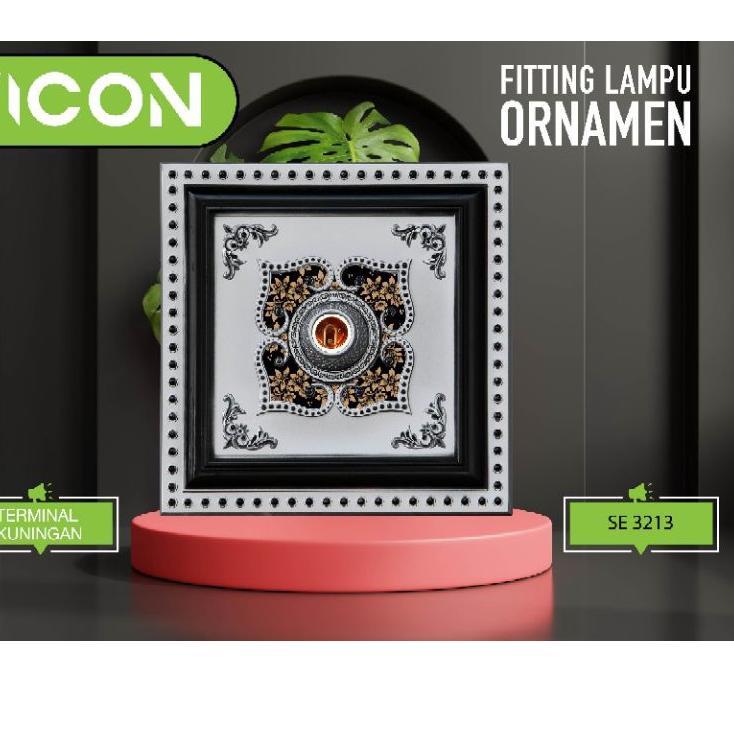 Baru Aman VICON FITTING LAMPU ORNAMEN / ornamen lampu / fitting lampu ornamen / fitting lampu hias ornamen / VITING ORNAMEN / VITING LAMPU ORNAMEN / VITING LAMPU MOTIF