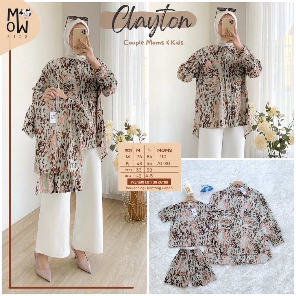 CLAYTON TUNIK COUPLE / MOWMO