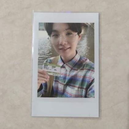 Polaroid Season Greating SG 2021 BTS SUGA