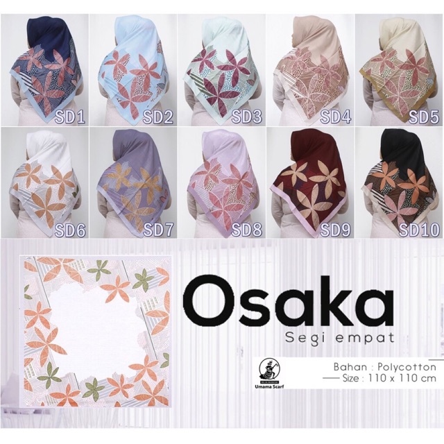 Voal OSAKA by Umama Scarf. Murah.