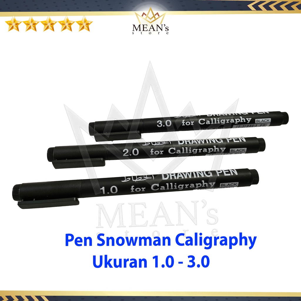

Pen Caligraphy Snowman / Spidol Kaligrafi 1.0 2.0 3.0 / Tulisan Arab