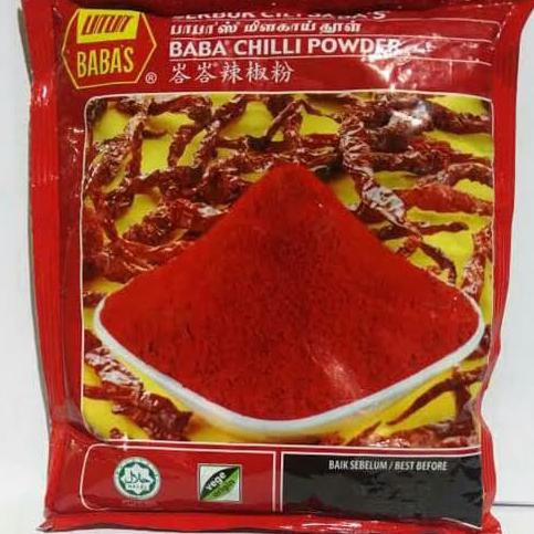 

Iu6I Baba'S Bubuk Cabai Cabe Babas Chili Powder Malaysia 250 Gr Wb5P