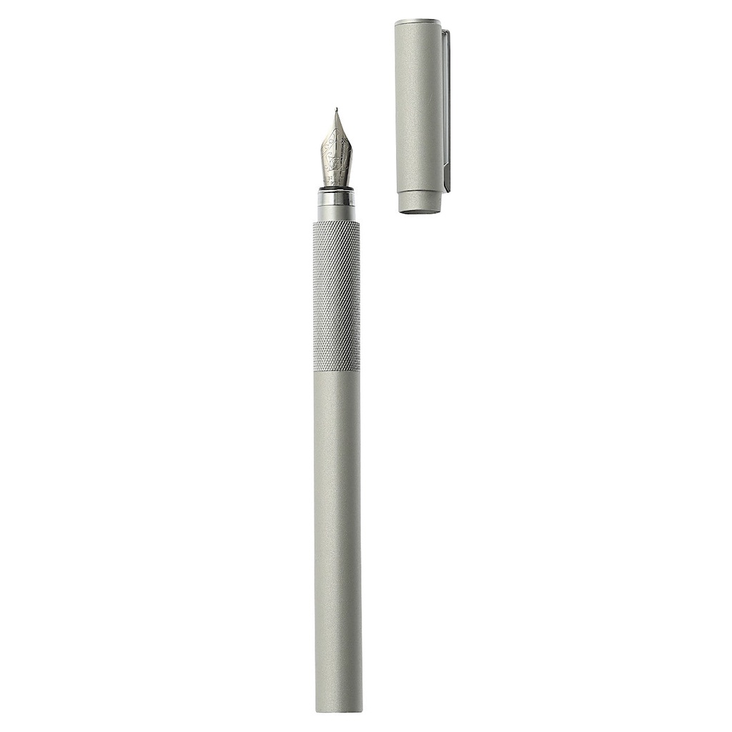 Muji Aluminum round shaft fountain pen