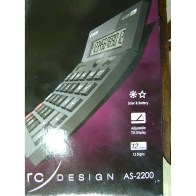 

♀ Calculator Canon AS-2200 ←