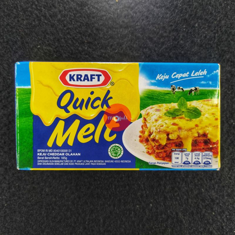 Kraft Keju Quick Melt 165gr 165 gr Expired Lama