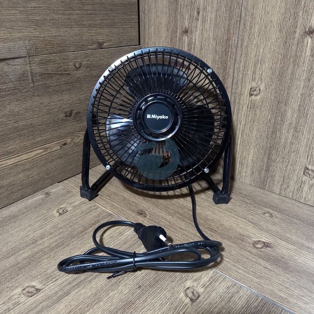 KIPAS ANGIN KECIL / DESK FAN MIYAKO 6 INCH FULL BESI KAD06