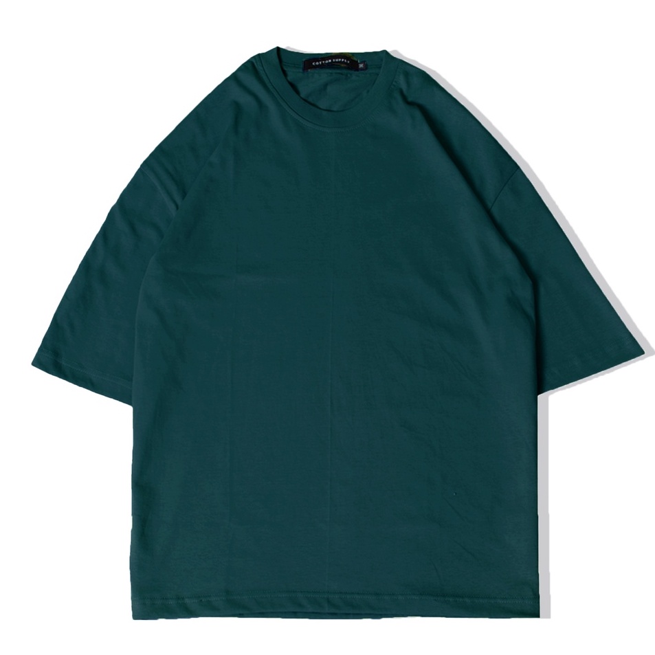 OVERSIZE TEES FOREST GREEN