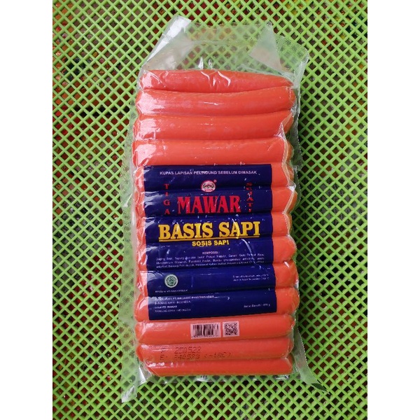 

Sosis sapi (tiga mawar sejati) 500g