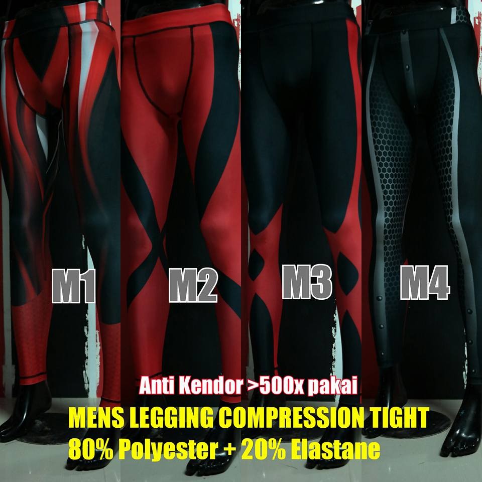 Celana Olahraga Pria SXB Mens Legging Sporty
