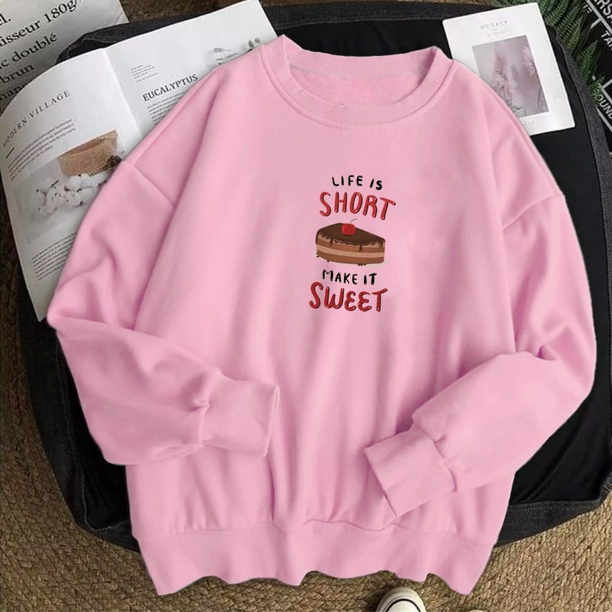 MAKE IT SWEET SWEATER UNISEX - ATASAN TEBAL TERLARIS