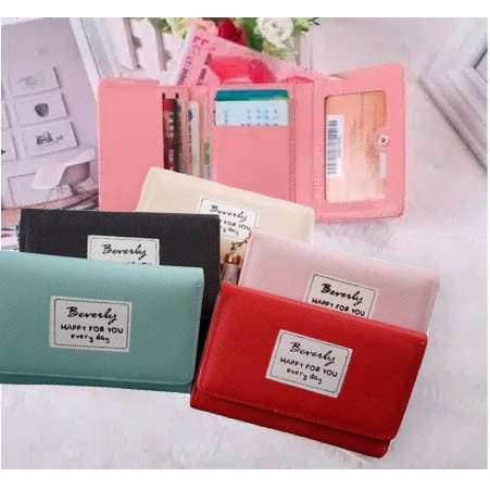 DOMPET KOIN WANITA &quot;BEVERLY&quot; Happy for you EVERY DAY