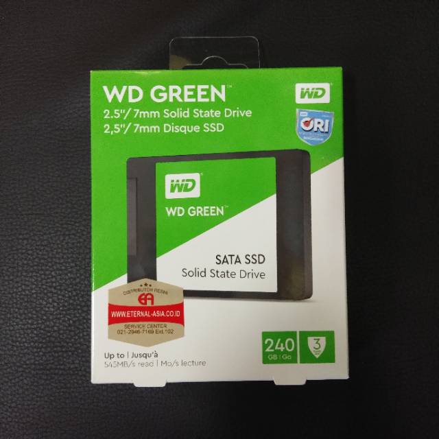 WD Green SSD 240GB SATA III 2,5inch