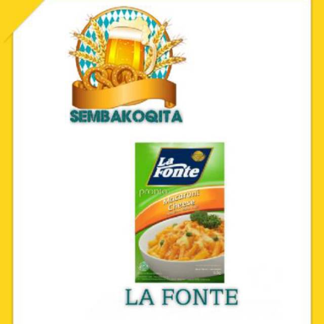 

LA FONTE PRONTO MACARONI CHEESE 63 GRAM