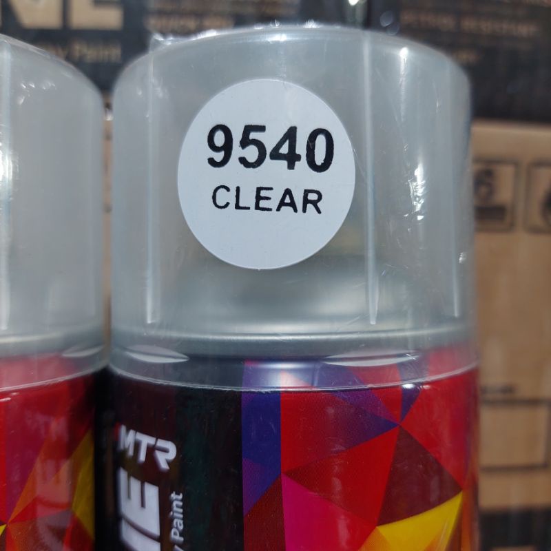 Pilok Pilok Cat Semprot MTR ARTONE Clear Pernis Glossy Transparant 300cc Ukuran Besar Tahan Bensin Semprotan Bisa diputar Miring dan Lurus (Horizontal dan Vertical)