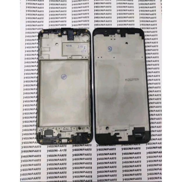 FRAME BEZZEL TULANG TENGAH DUDUKAN LCD SAMSUNG GALAXY M30S M307 ORIGINAL