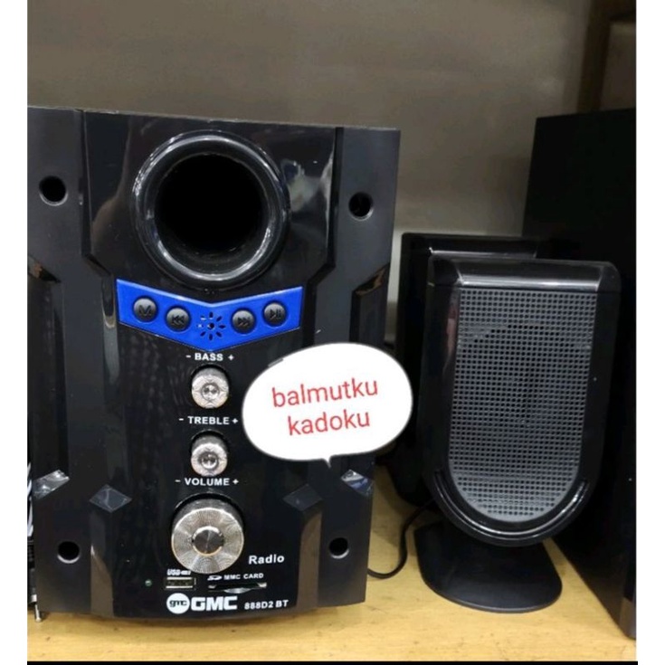 Speaker GMC 888D2 BT Speaker Aktif Bluetooth SPEAKER GMC 888 D2 BT