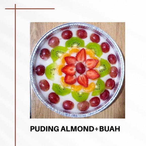 

Puding Susu Buah D 20cm | Puding Almond | Hampers Puding
